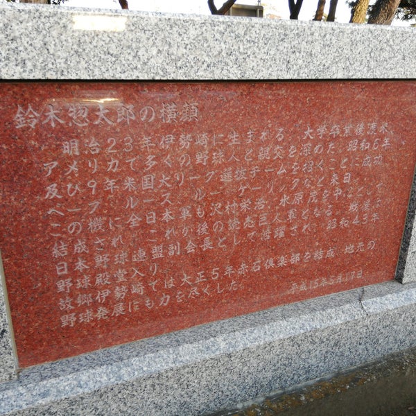 鈴木惣太郎先生の像 伊勢崎市 群馬県