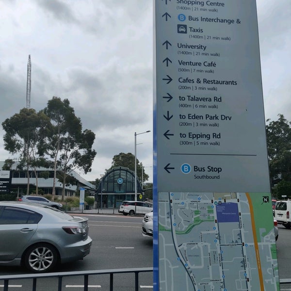Photos at Macquarie Park Station Metro Station