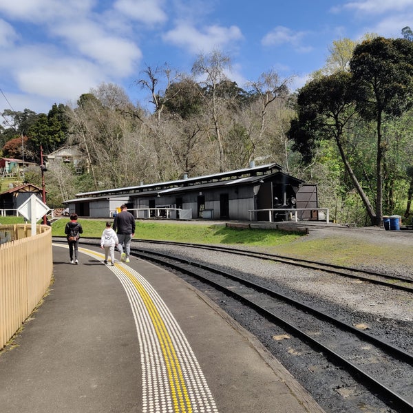 Photo taken at Belgrave Station - Puffing Billy Railway by Paul G. on 9/26/2023