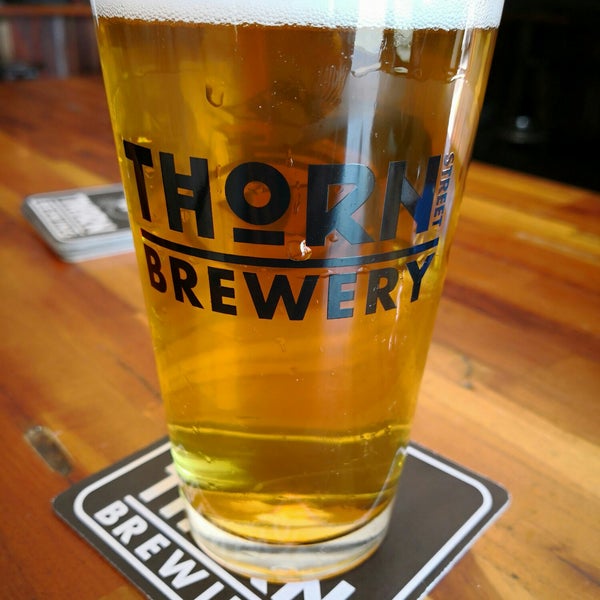 Photo taken at Thorn Street Brewery by Craig on 4/1/2018