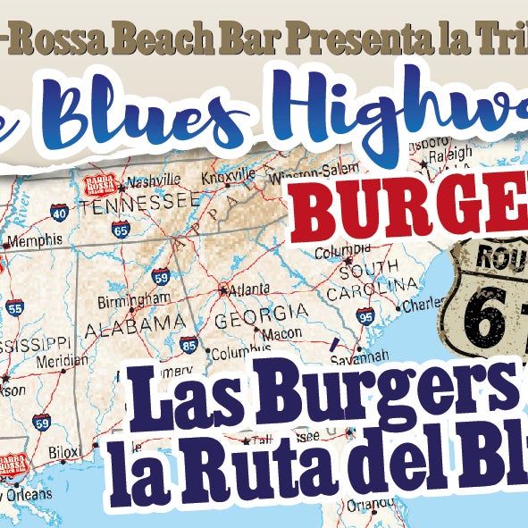 ¡Nuevos THE BLUES HIGHWAY BURGERS! Con pulled pork e inspirados por la Route 61 / Nous THE BLUES HIGHWAY BURGERS! Amb pulled pork i inspirats per la Route 61