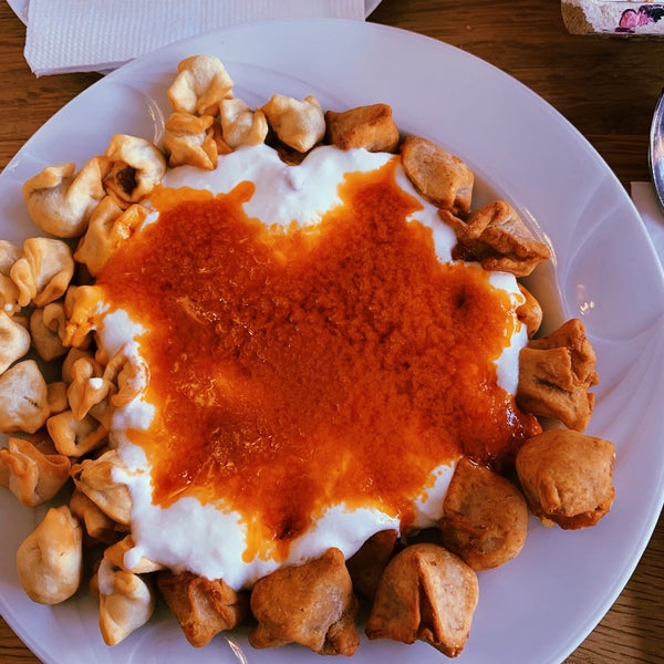 Photo taken at Bodrum Mantı &amp; Cafe by Melis Z. on 2/26/2019