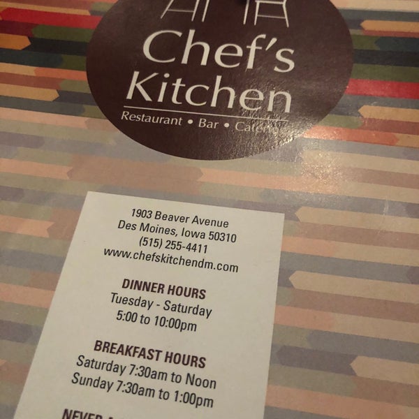 Photo taken at Chef&#39;s Kitchen by Kelly S. on 6/22/2018