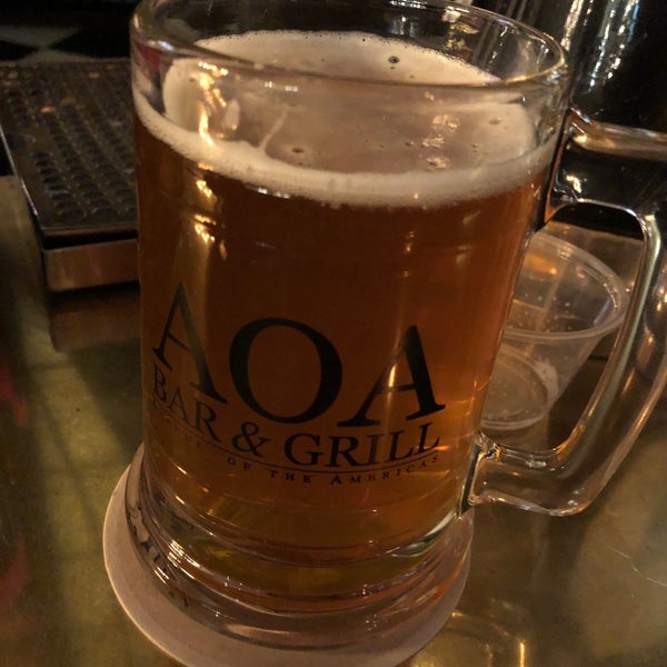 Photo taken at AOA Bar &amp; Grill by Michael B. on 12/13/2019