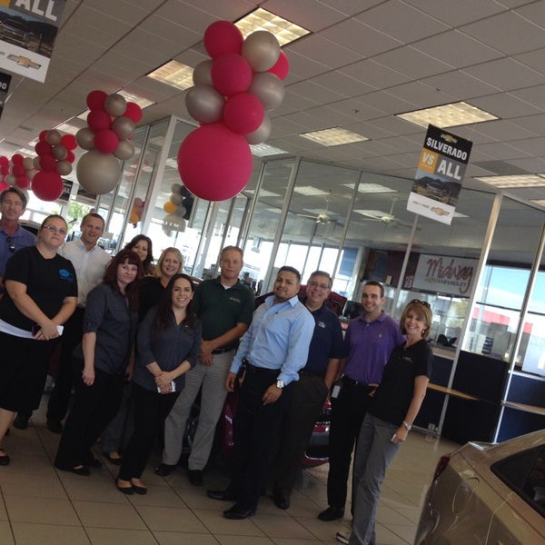 Photo taken at Midway Chevrolet by Rob M. on 10/23/2013