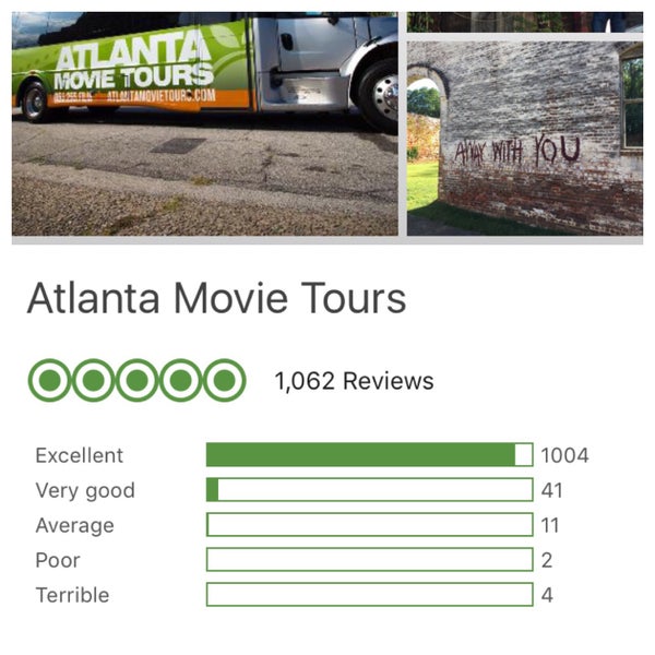 รูปภาพถ่ายที่ Atlanta Movie Tours โดย Carrie B. เมื่อ 9/25/2016