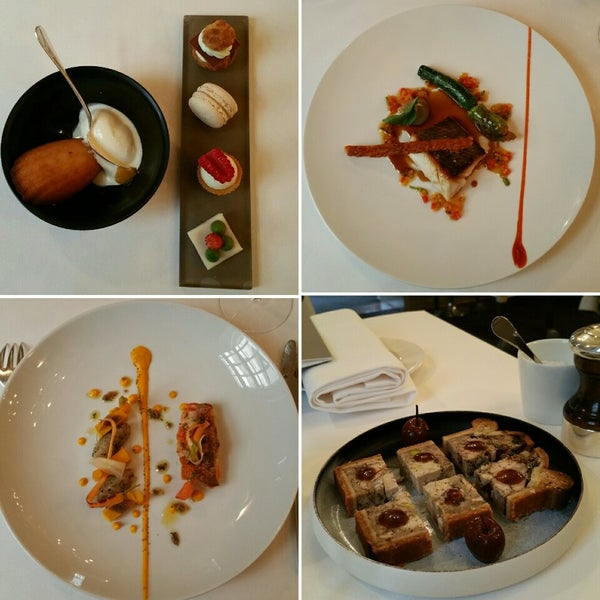 Food was perfectly cook but no wow factor.. The service is cold and rush (lunch)