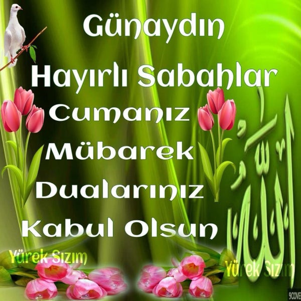 Хайырлы сабалар олсун картинки
