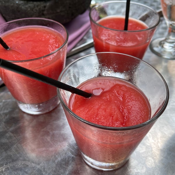 Get the blood orange frozen margarita or get out of here!