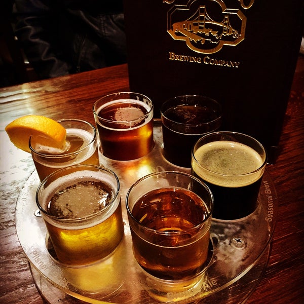 Photo taken at San Pedro Brewing Company by Mari A. on 1/24/2016
