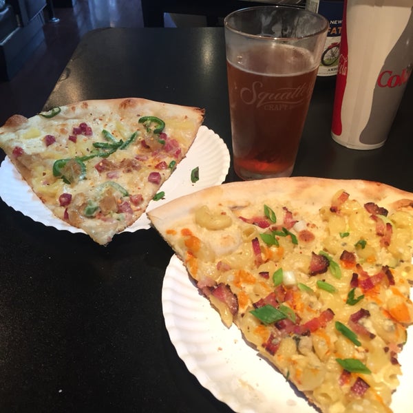 Stopped by for lunch! Didn't disappoint! You have to try this. Draft beer and pizza enough said
