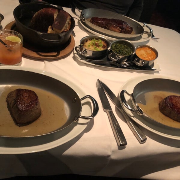 Photo taken at Osso Steakhouse by Sharon Y. on 3/3/2019