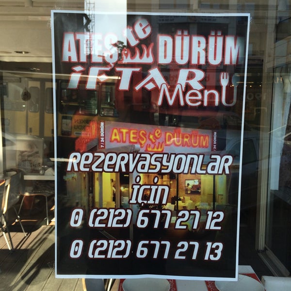 Photo taken at Ateş&#39;te Dürüm by Yavuz B. on 6/24/2015