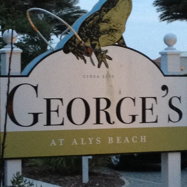 Photo taken at George&#39;s at Alys Beach by Thomas B. on 7/11/2013