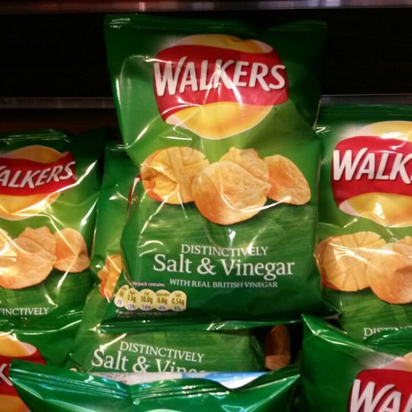 Walkers Salt & Vinegar chips!