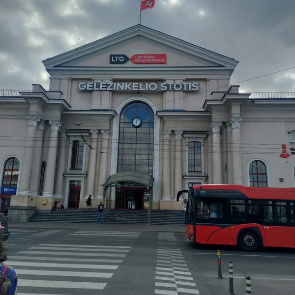 Photo taken at Vilnius Train Station by Kalle N. on 8/20/2022