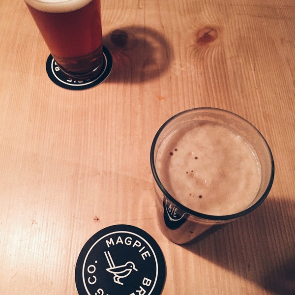 Photo taken at MAGPIE BREWING CO. by Kate L. on 2/8/2015