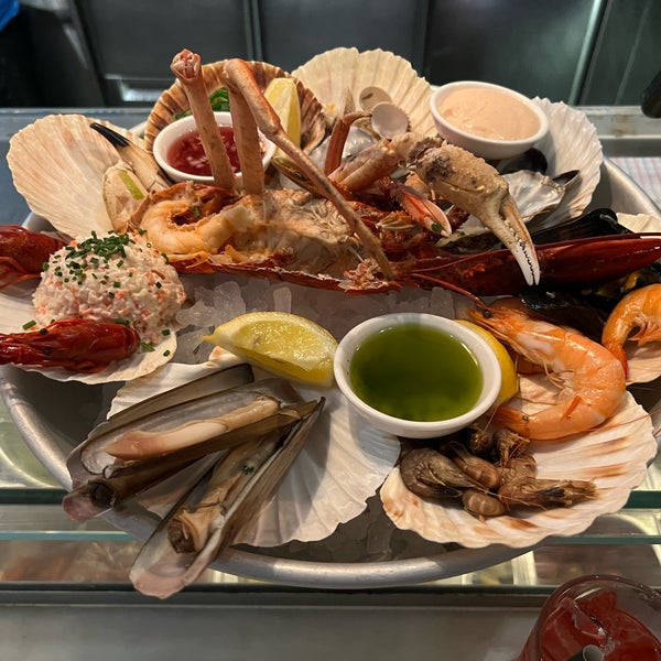 Снимок сделан в The Seafood Bar пользователем Londonboy 3/19/2023