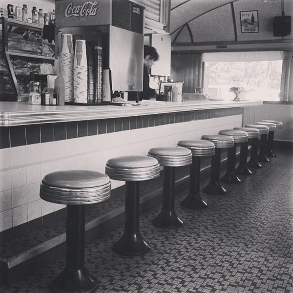 Photo taken at Norm&#39;s Diner by Mystic Country, Connecticut on 4/14/2013