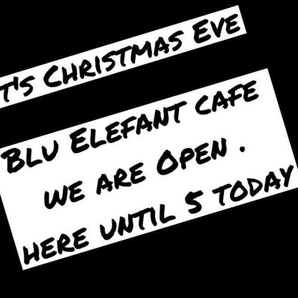 Photo taken at Blu Elefant Café by BLU ELEFANT C. on 12/24/2014