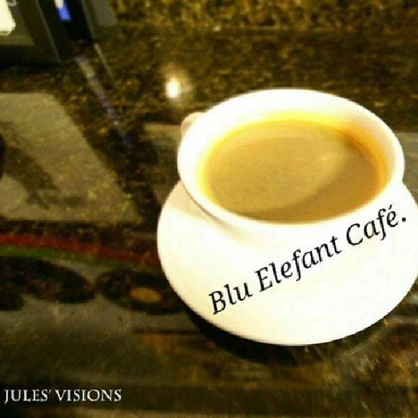 Photo taken at Blu Elefant Café by BLU ELEFANT C. on 10/8/2014