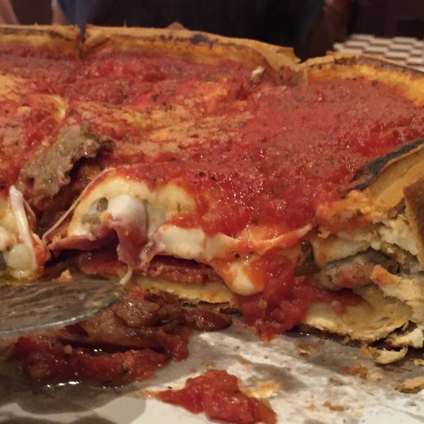 Photo taken at Giordano&#39;s by H B. on 10/10/2015