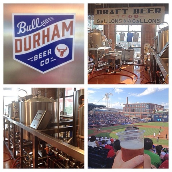 Photo taken at Bull Durham Beer Company by Jon O. on 7/4/2015