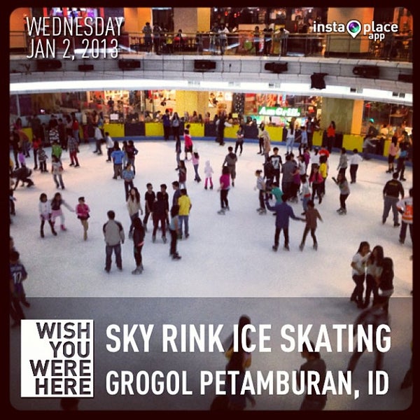 Ice Skating Terbesar Sky Ring Mal Taman Anggrek