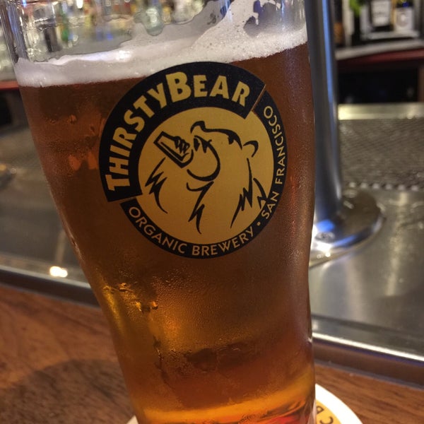 Photo taken at ThirstyBear Brewing Company by Harry M. on 4/7/2019
