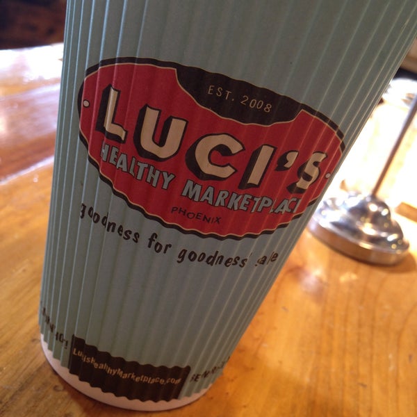 Photo taken at Luci&#39;s Healthy Marketplace by Cole M. on 5/3/2013