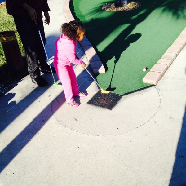 Photo taken at Jungle Golf by Lydia G. on 1/16/2014