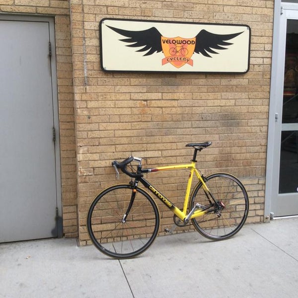 Photo taken at Velowood Cyclery by Velowood Cyclery on 4/7/2015