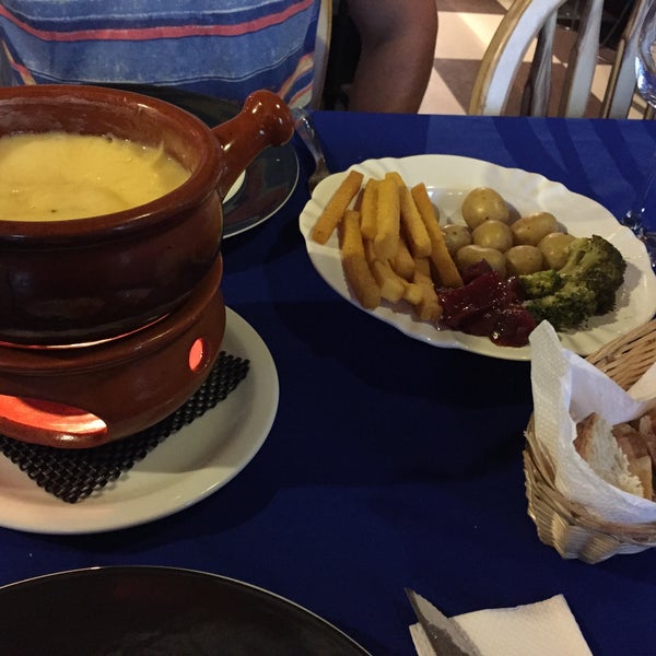 Photo taken at Ratatouille Buffet e Fondue by Mariana A. on 2/17/2015