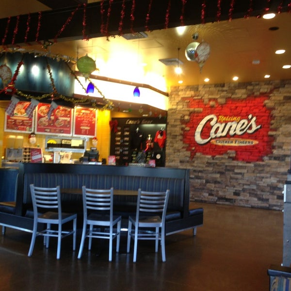 Photo taken at Raising Cane&#39;s Chicken Fingers by Rick B. on 12/21/2012