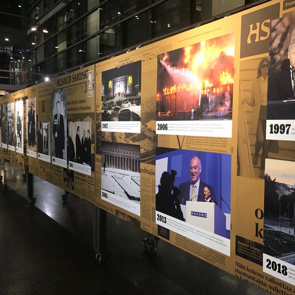 11/11/2019 tarihinde Esko Juhani H.ziyaretçi tarafından Sanomatalo'de çekilen fotoğraf