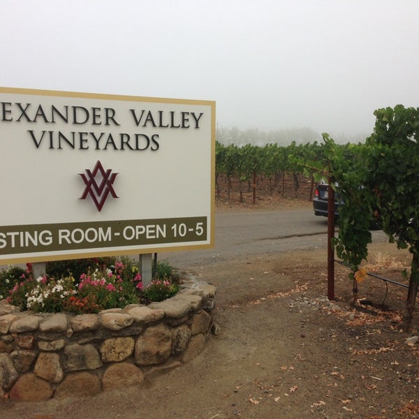 9/14/2013 tarihinde Andy M.ziyaretçi tarafından Alexander Valley Vineyards'de çekilen fotoğraf