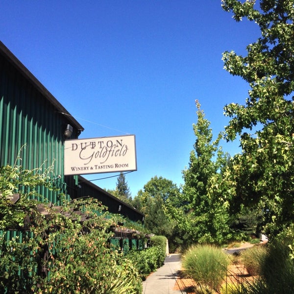 Photo taken at Dutton Goldfield Tasting Room by Andy M. on 9/7/2013