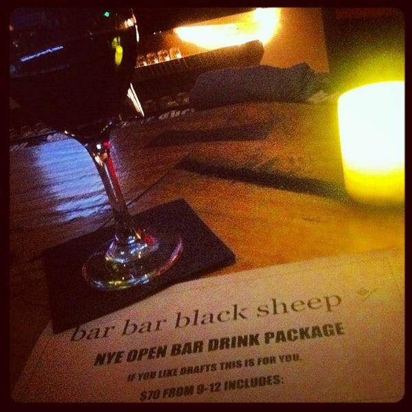 รูปภาพถ่ายที่ bar bar black sheep โดย Mikky J. W. เมื่อ 1/1/2013