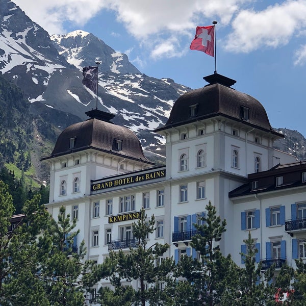 6/17/2019 tarihinde Daniel R.ziyaretçi tarafından Kempinski Grand Hotel des Bains'de çekilen fotoğraf
