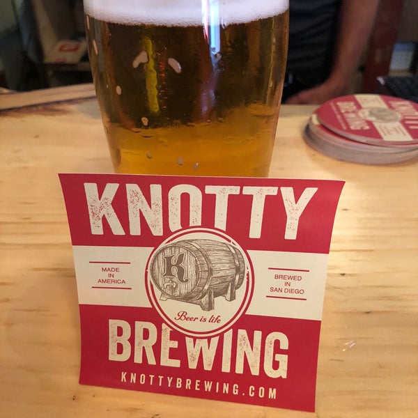 Das Foto wurde bei Knotty Brewing Co. von Robert N. am 9/7/2018 aufgenommen