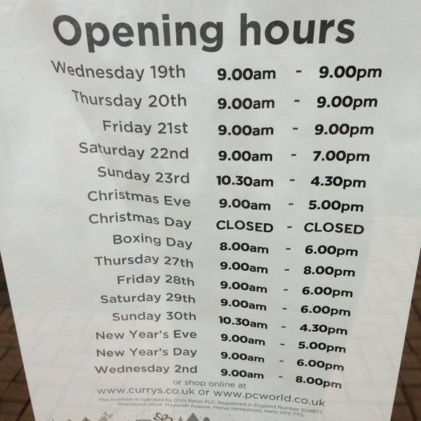 Currys Electronics Store in WestonSuperMare