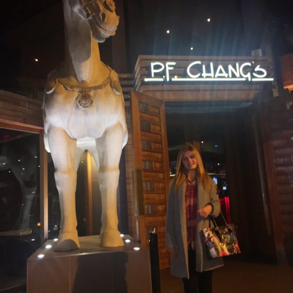 Photo taken at P. F. Chang&#39;s by Pınar Y. on 3/1/2017