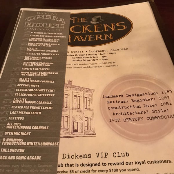 Das Foto wurde bei The Dickens Tavern von Kasey T. am 12/23/2017 aufgenommen