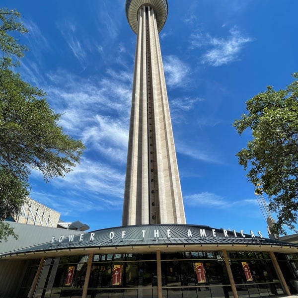 Photo taken at Tower of the Americas by Bradley S. on 5/2/2021