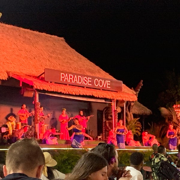 Photo taken at Paradise Cove Luau by Bradley S. on 10/9/2019