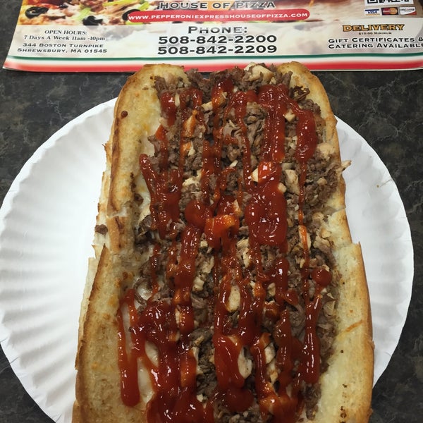 Pepperoni Express House of Pizza 1 tip