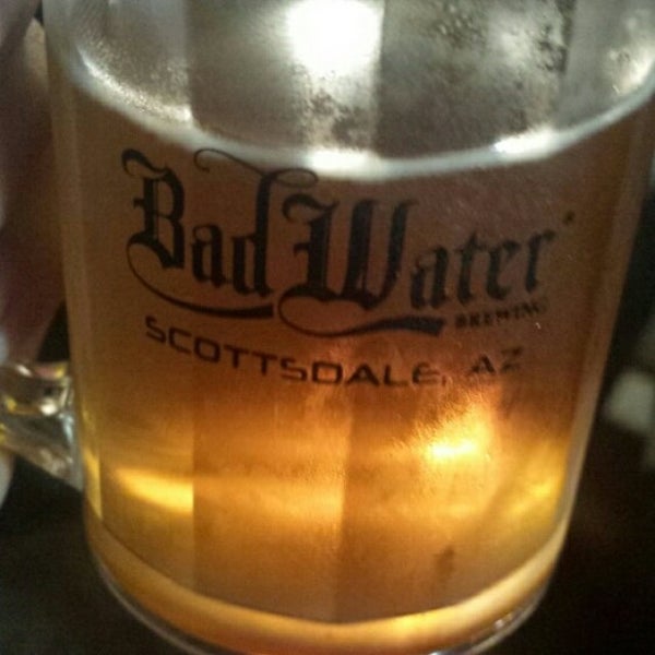 Photo taken at Bad Water Brewing by Cynthia R. on 2/1/2015