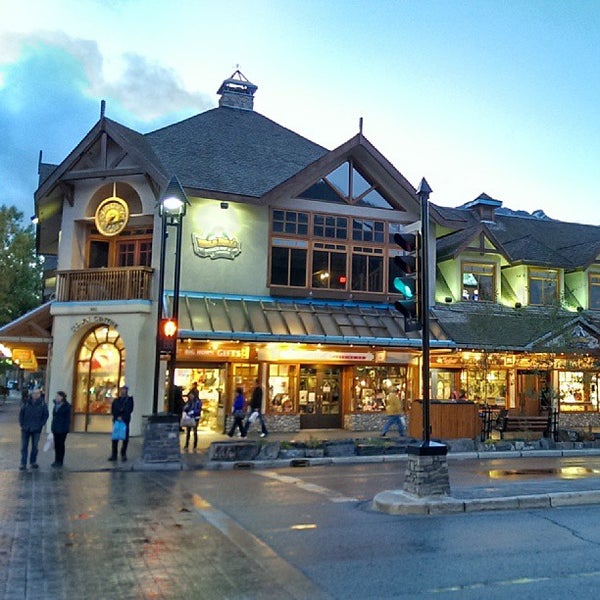 Photo taken at Town of Banff by Yi S. on 10/8/2013