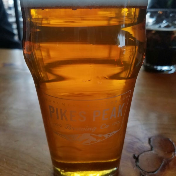 Photo taken at Pikes Peak Brewing Company by Jennifer F. on 4/13/2018
