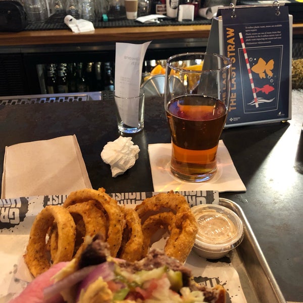 Great burgers and cold beer.